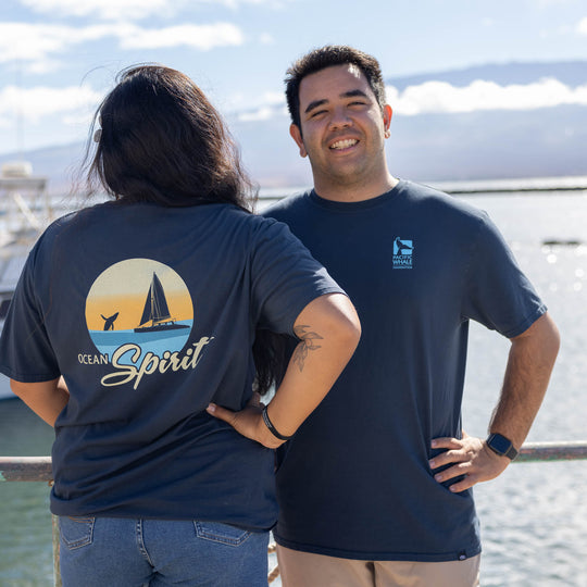 Ocean Spirit Men's Short Sleeve T-Shirt and Shot Glass