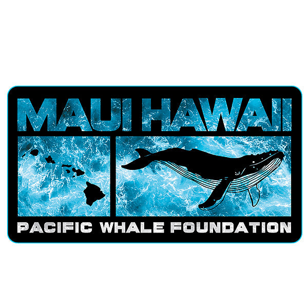 Sticker Humpback Whale Maui Hawaii Pacific Whale Foundation
